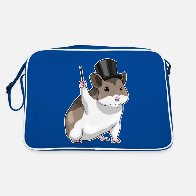 Hamster Wizard Wand Retro Bag