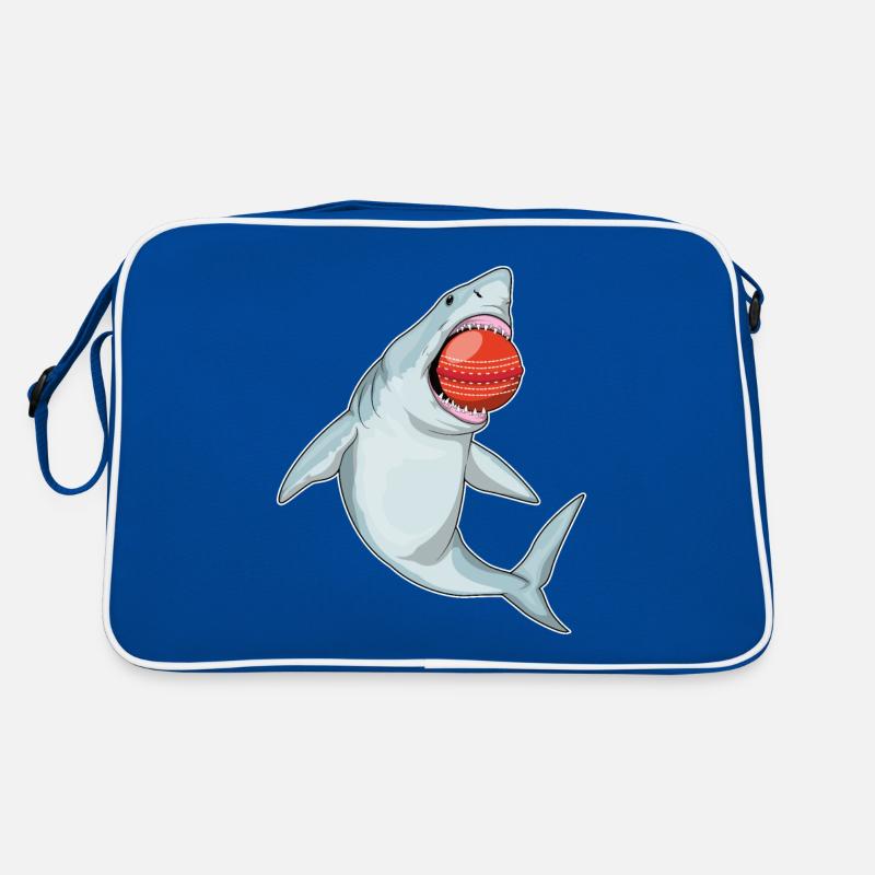 Balle de cricket de requin Sac Retro