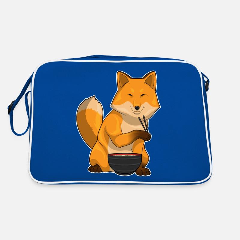 Fox Ramen Bowl Retro Bag