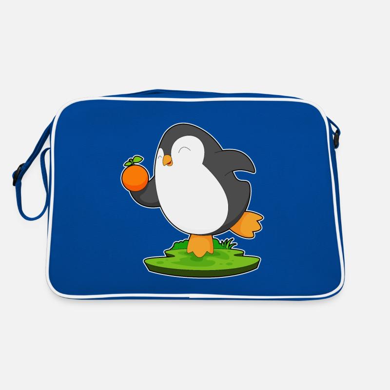 Pingouin Orange Fruit Sac Retro