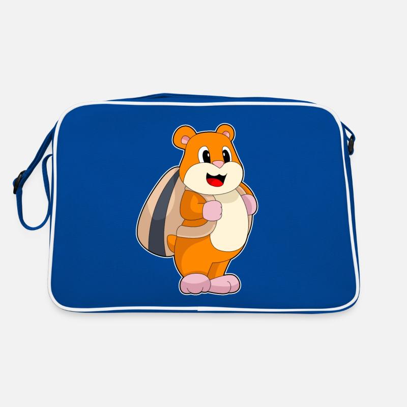 Hamster Samen Rucksack Retro Tasche