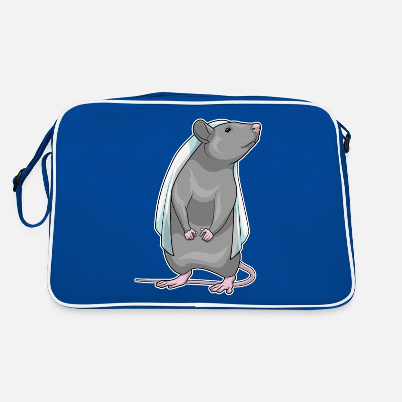 Ratte Braut Hochzeit Retro Tasche