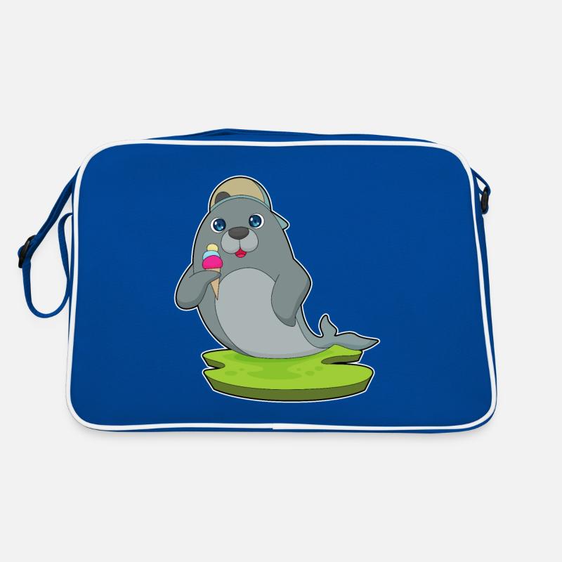 Cornet de crème glacée Seal Sac Retro
