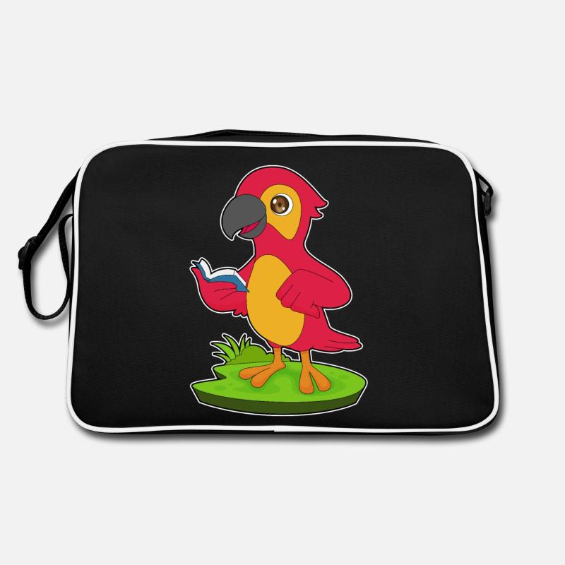 Livre de perroquet Sac Retro