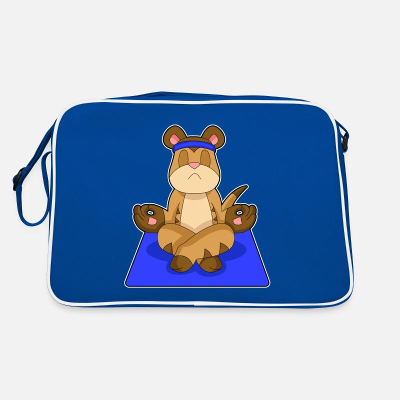 Erdmännchen Yoga Meditation Retro Tasche