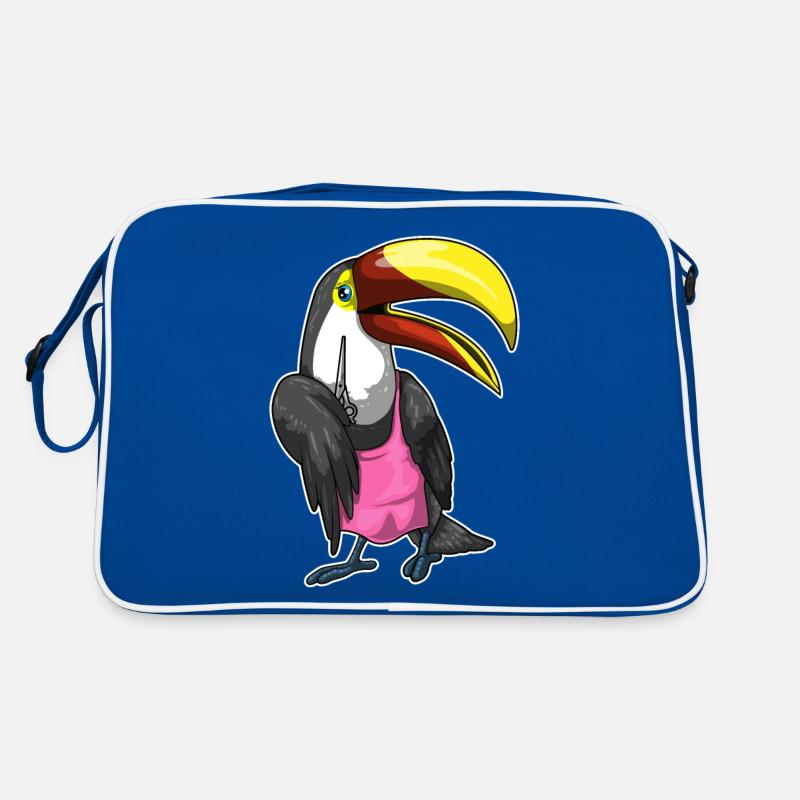 Ciseaux de coiffure Toucan Sac Retro