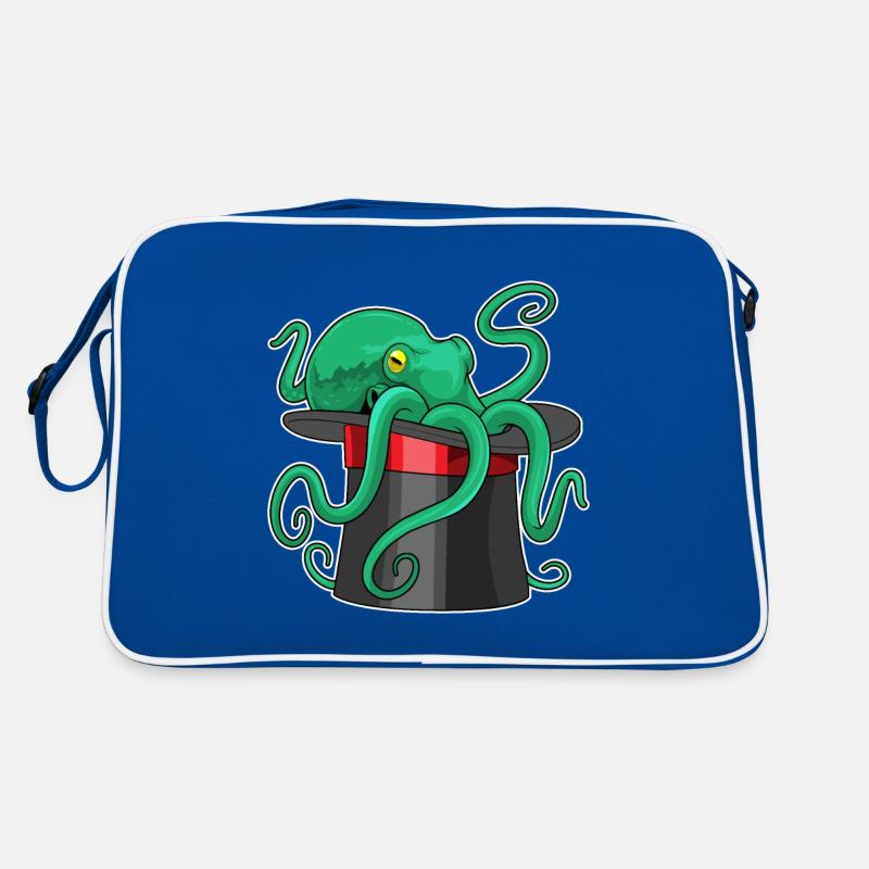Octopus Wizard Cylindre Sac Retro