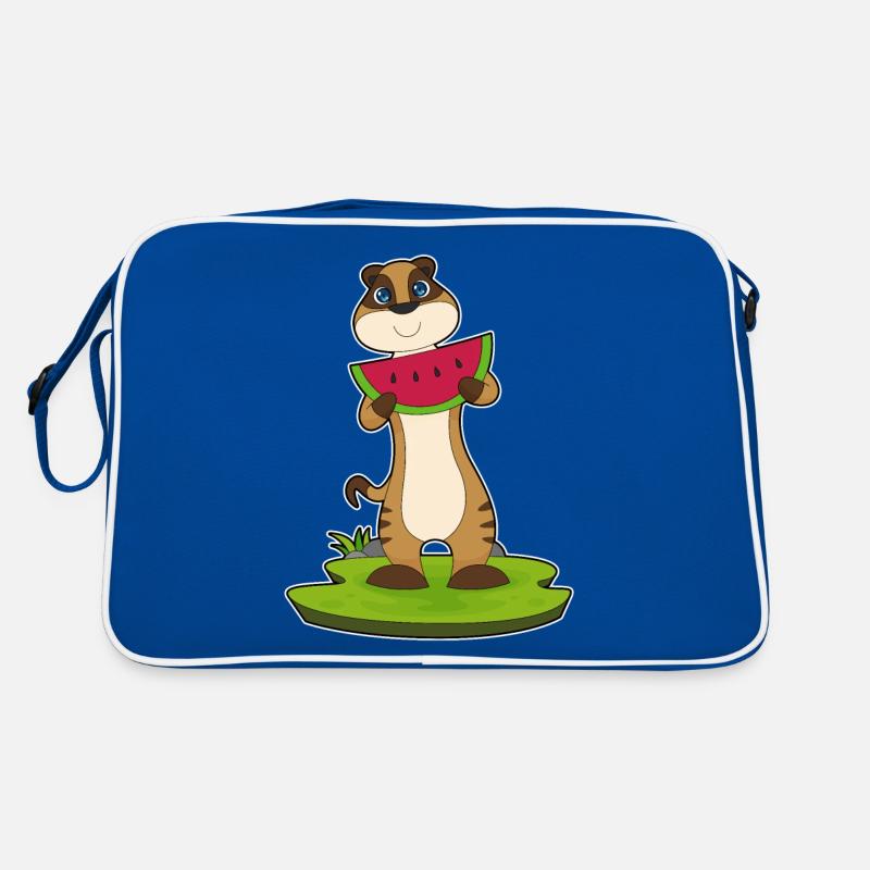 Suricate fruit de pastèque Sac Retro