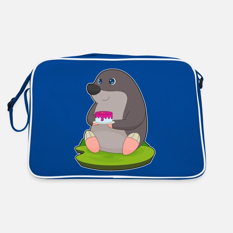 Maulwurf Kuchen Retro Tasche