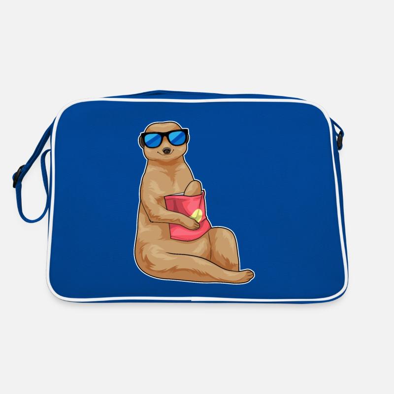Erdmännchen Einkaufstüte Retro Tasche