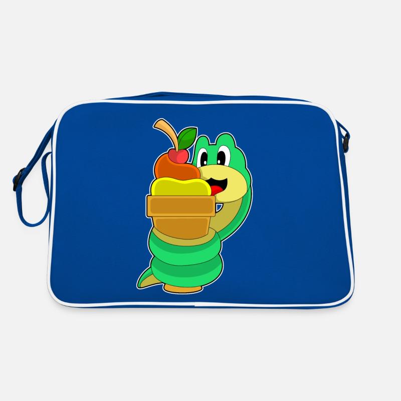 Crème glacée gaufre serpent Sac Retro