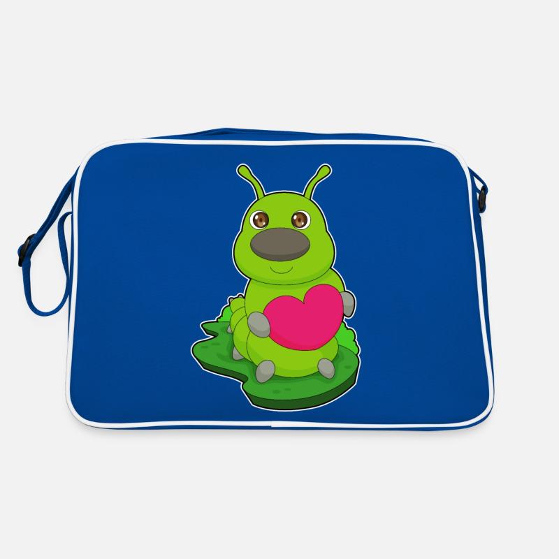 Cœur de chenille Sac Retro