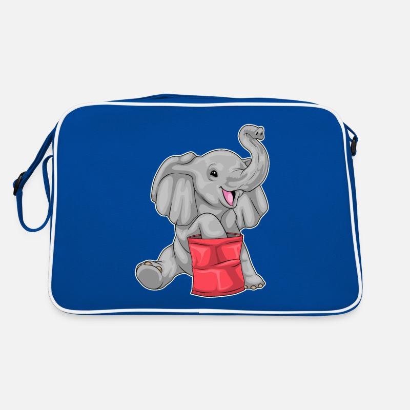 Chips d’éléphant Sac Retro
