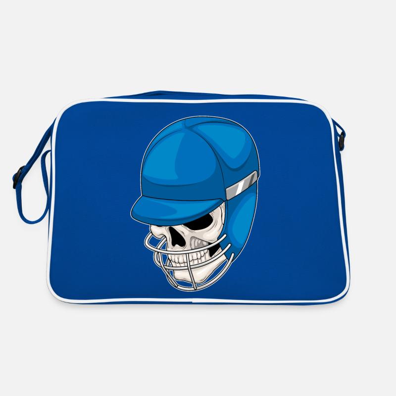 Casque de cricket Skull Sac Retro