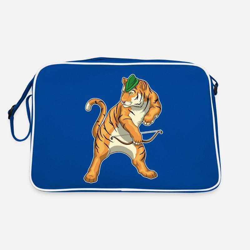Tiger Archer Bow Retro Bag