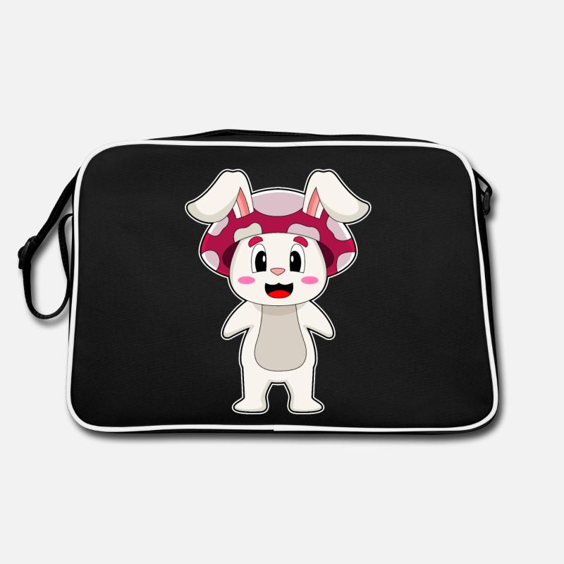 Champignon lapin Sac Retro