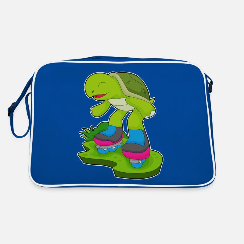 Schildkröte Inline skating Rollschuhe Retro Tasche