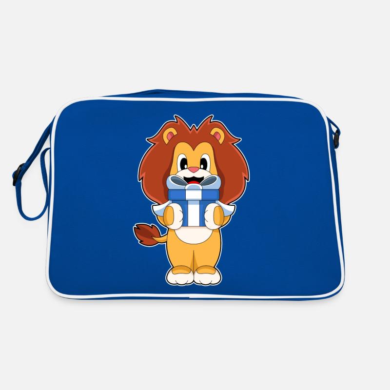 Lion Christmas Package Retro Bag