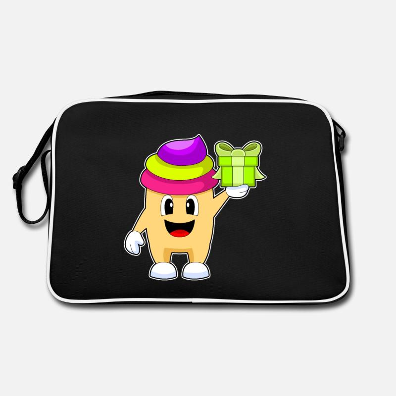 Paquet de gâteau de Noël Sac Retro