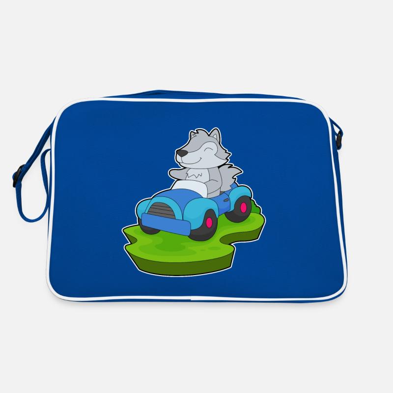 Wolf Car Retro Bag