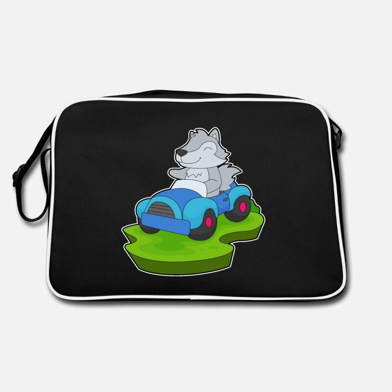 Voiture de loup Sac Retro