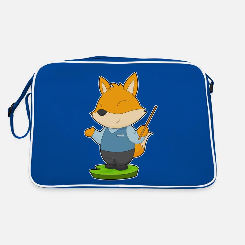 Fox Teacher Pointer Retro Bag