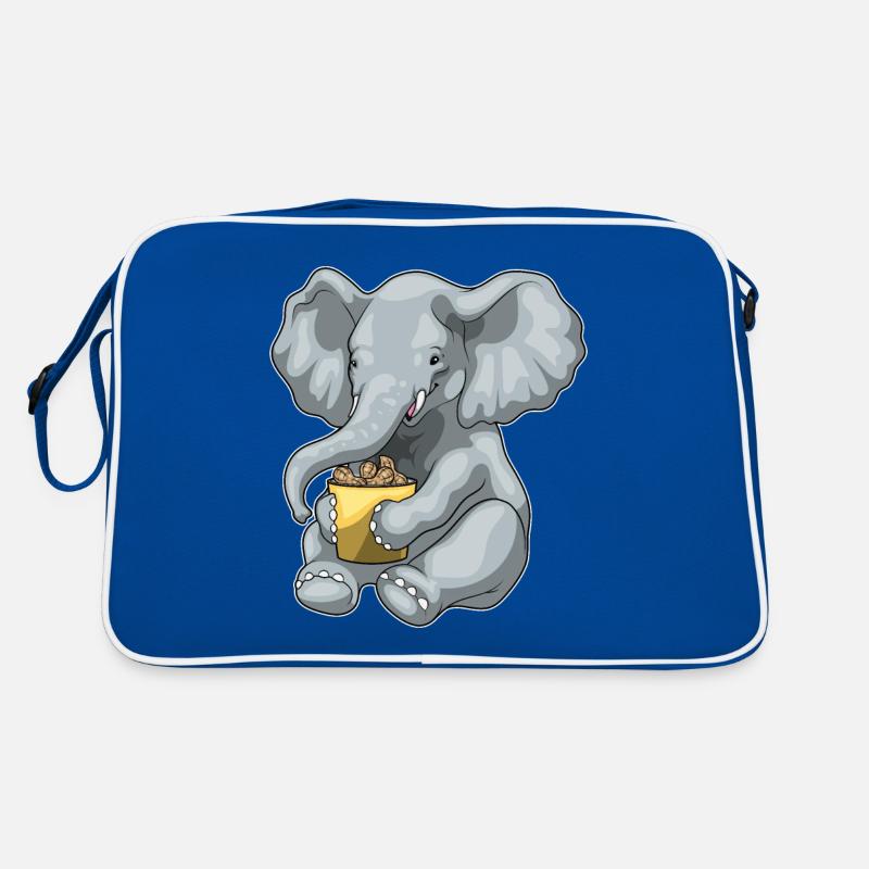 Elephant Peanuts Retro Bag