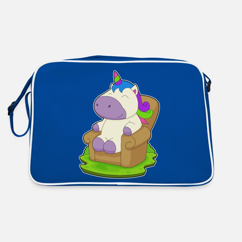 Einhorn Sessel Retro Tasche