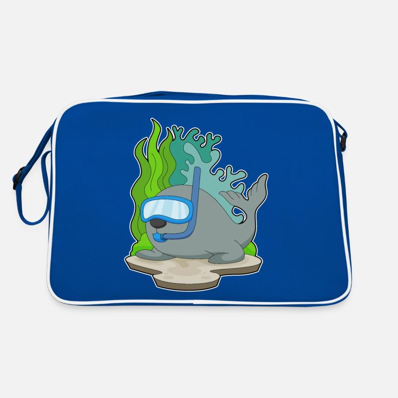 Seal Diver Snorkel Plongée Sac Retro