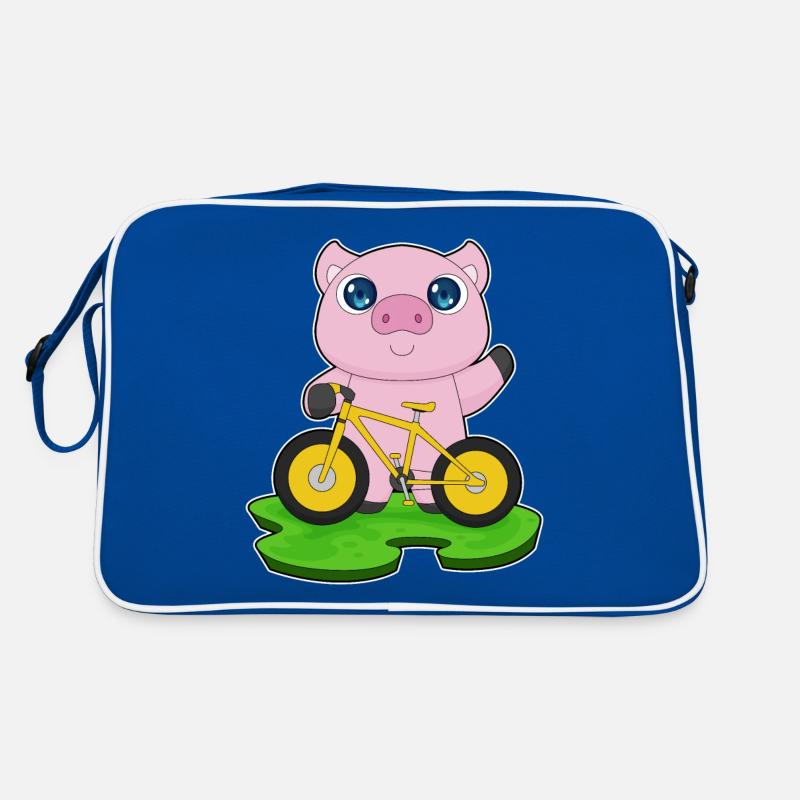 Vélo de cochon Sac Retro