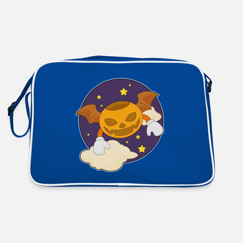 Halloween Pumpkin Night Retro Bag