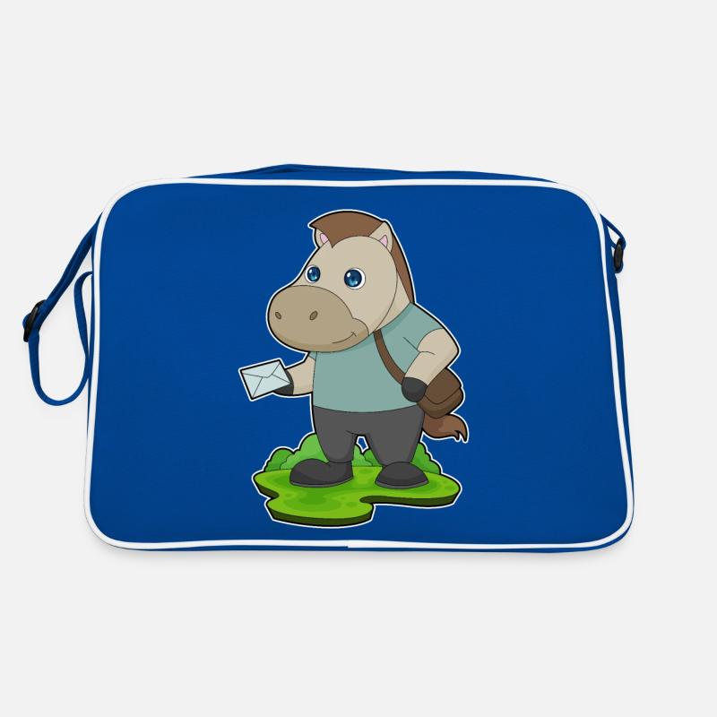 Pferd Brief Retro Tasche