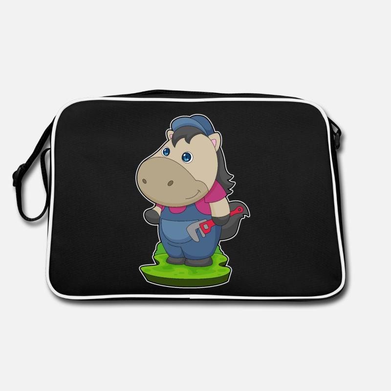 Pferd Klempner Wasserpumpenzange Retro Tasche