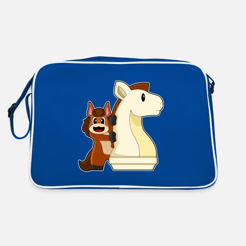Pièce D’échecs, Chevalier, Cheval, Échecs Sac Retro