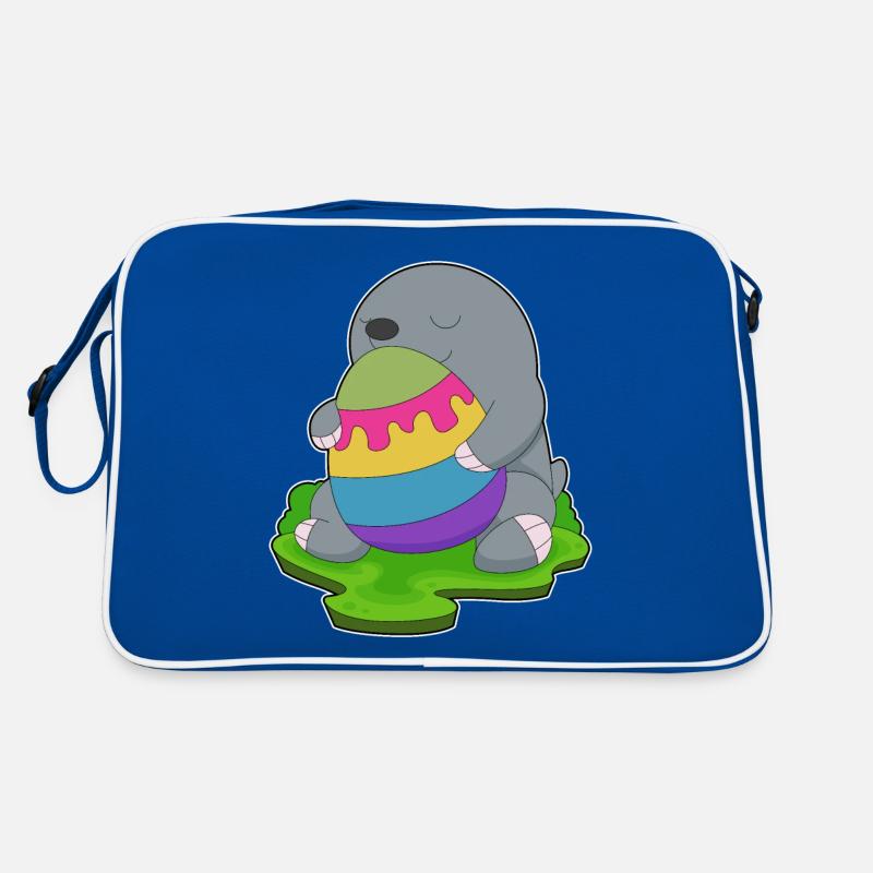 Œuf de Pâques de la taupe Sac Retro
