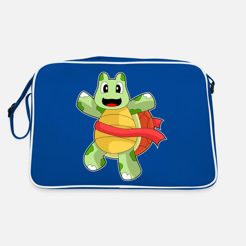 Schildkröte Sieger Retro Tasche