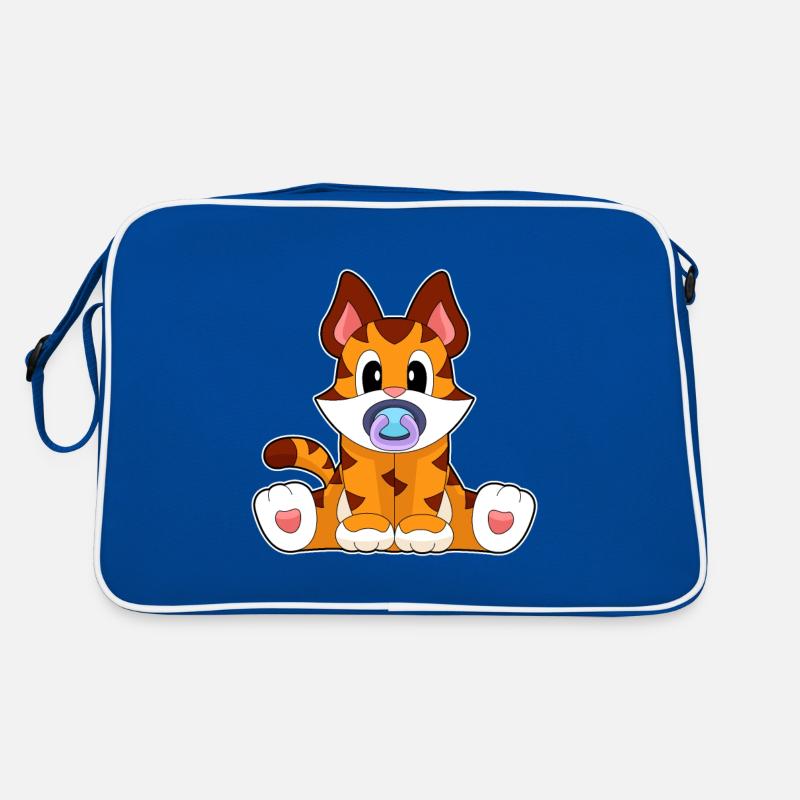 Tiger Schnuller Retro Tasche