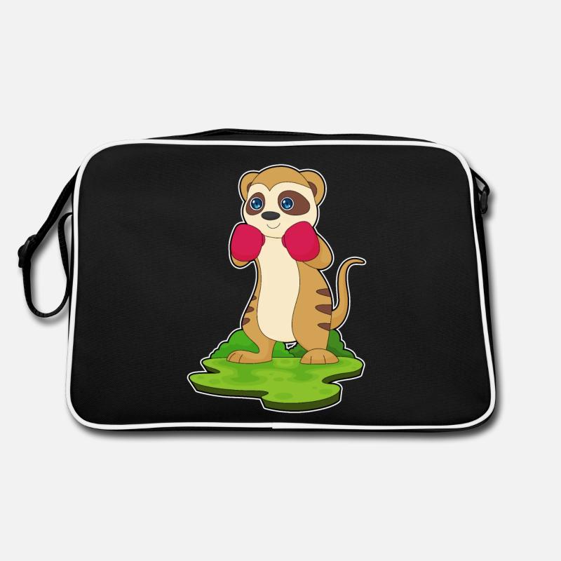 Gants de boxe Meerkat Boxer Sac Retro