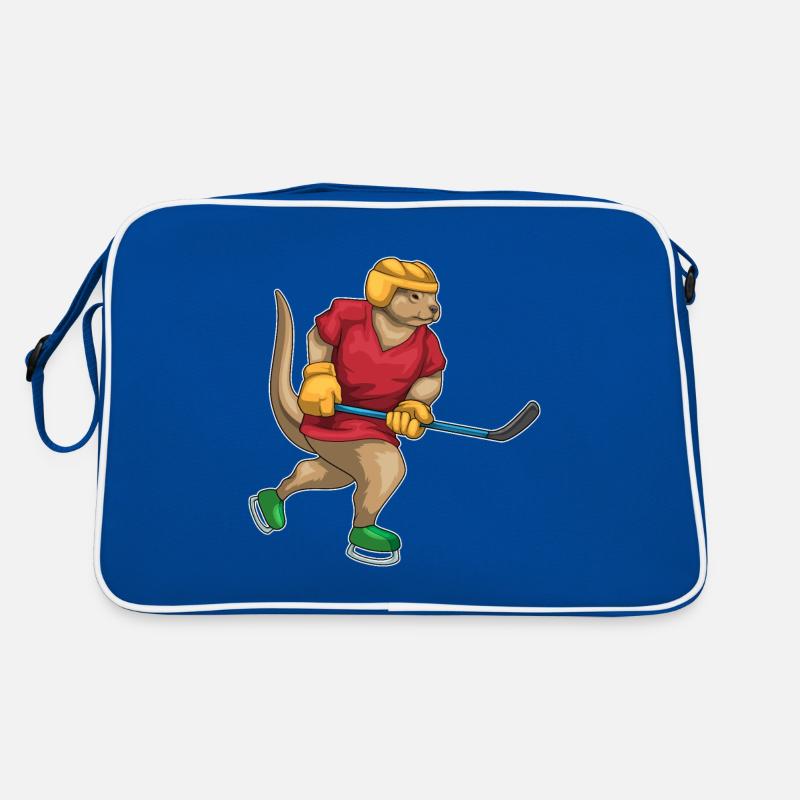 Otter Eishockey Eishockeyschläger Retro Tasche