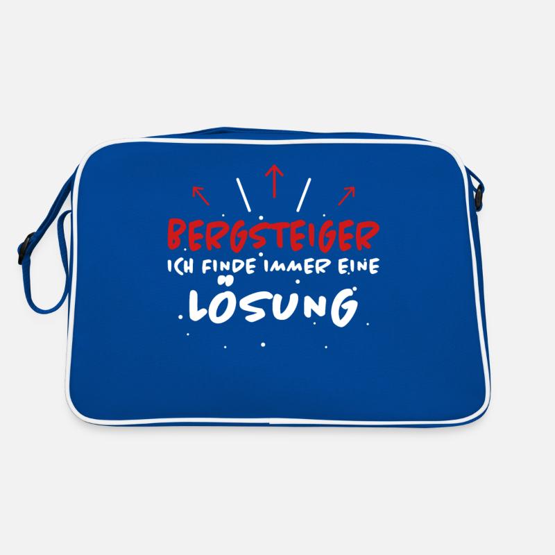 Bergsteiger Spruch Wandern Bergsteiger Geschenk Retro Tasche