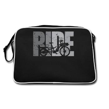Vélo Cargo - Sac Retro - noir/blanc - Dos