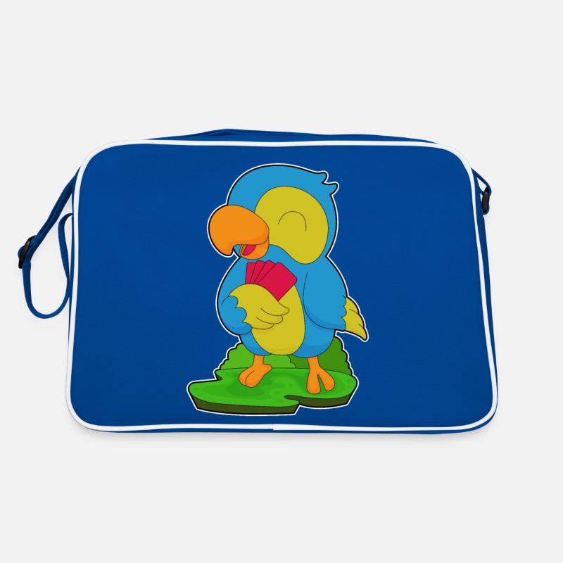 Parrot Poker Poker Card Game Retro Bag