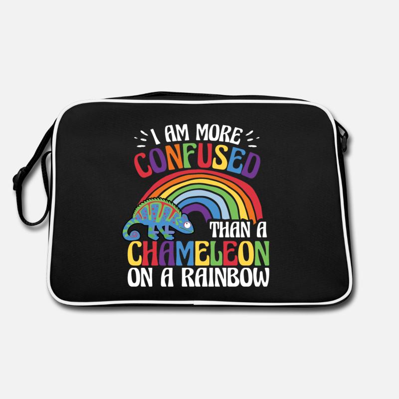 Je suis plus confus qu’un caméléon Sac Retro