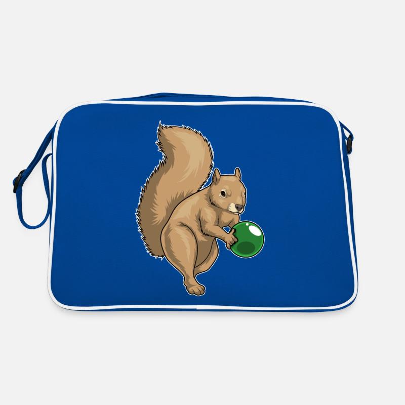Boule de bowling Squirrel Sac Retro