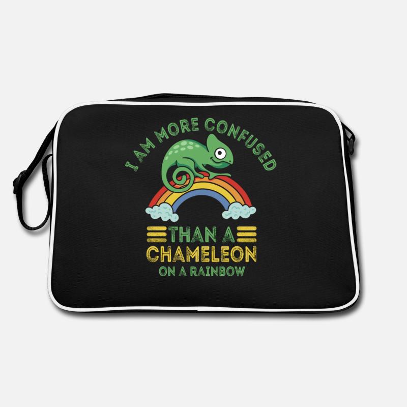 Je suis plus confus qu’un caméléon Sac Retro
