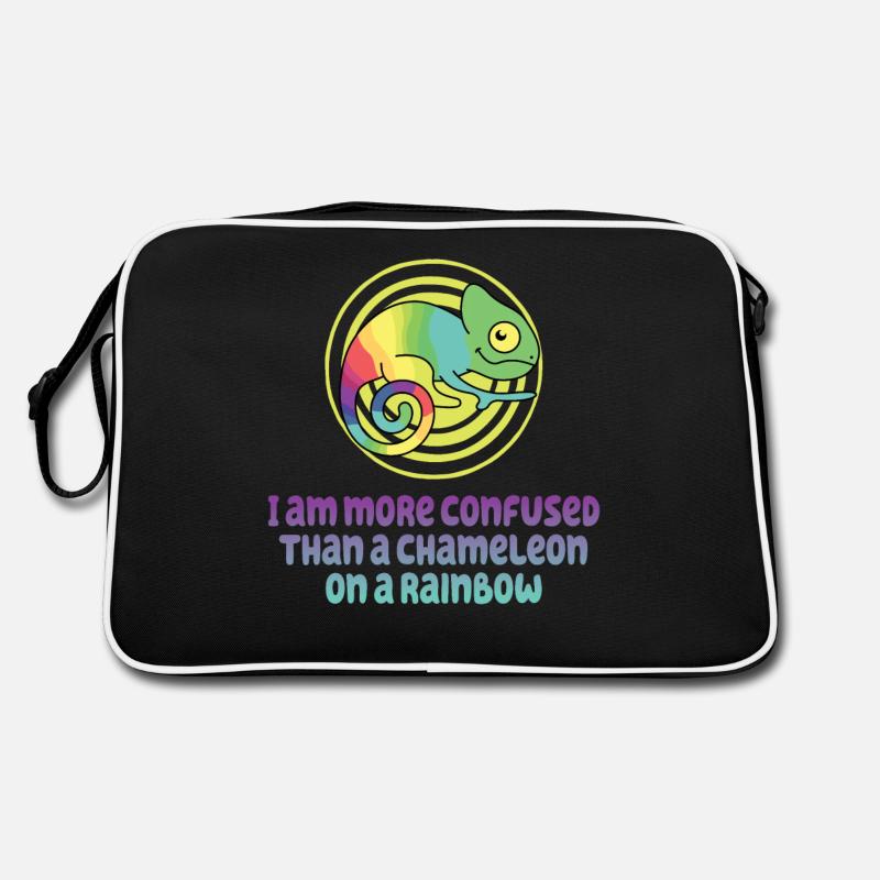 Je suis plus confus qu’un caméléon Sac Retro