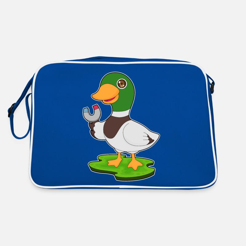 Aimant à canard Sac Retro