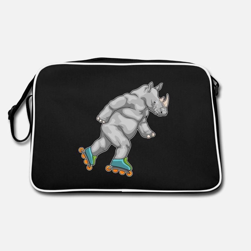 Rhino Inline skating Roller Skates Retro Bag