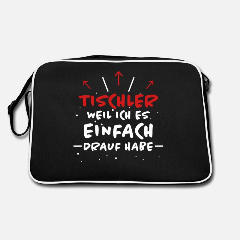 Tischler Spruch Beruf Lustiges Tischler Geschenk Retro Tasche