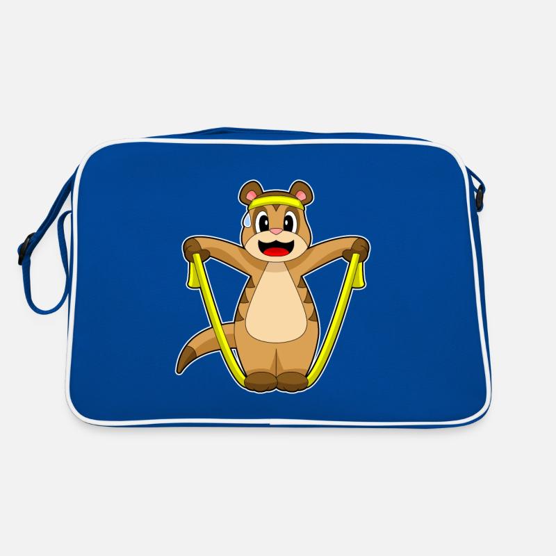 Erdmännchen Seilspringen Seil Retro Tasche